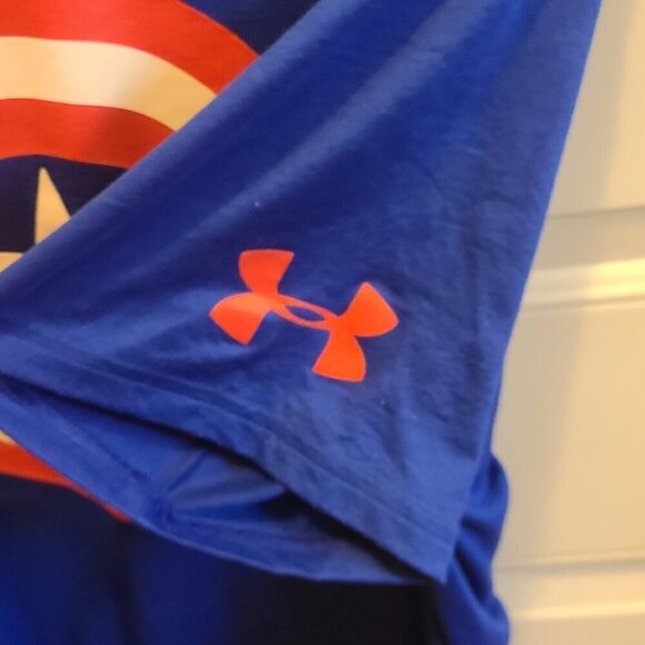 Under Armour Marvel Steve Rogers Alter Ego Captain America XL Shirt - Picture 16 of 16